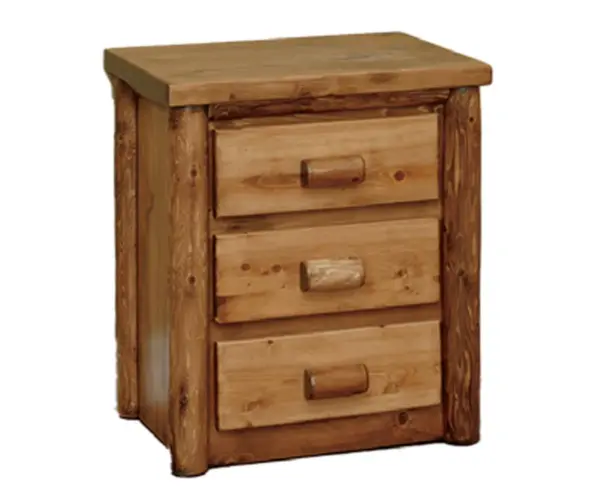 Great Lakes 3 Drawer Night Stand