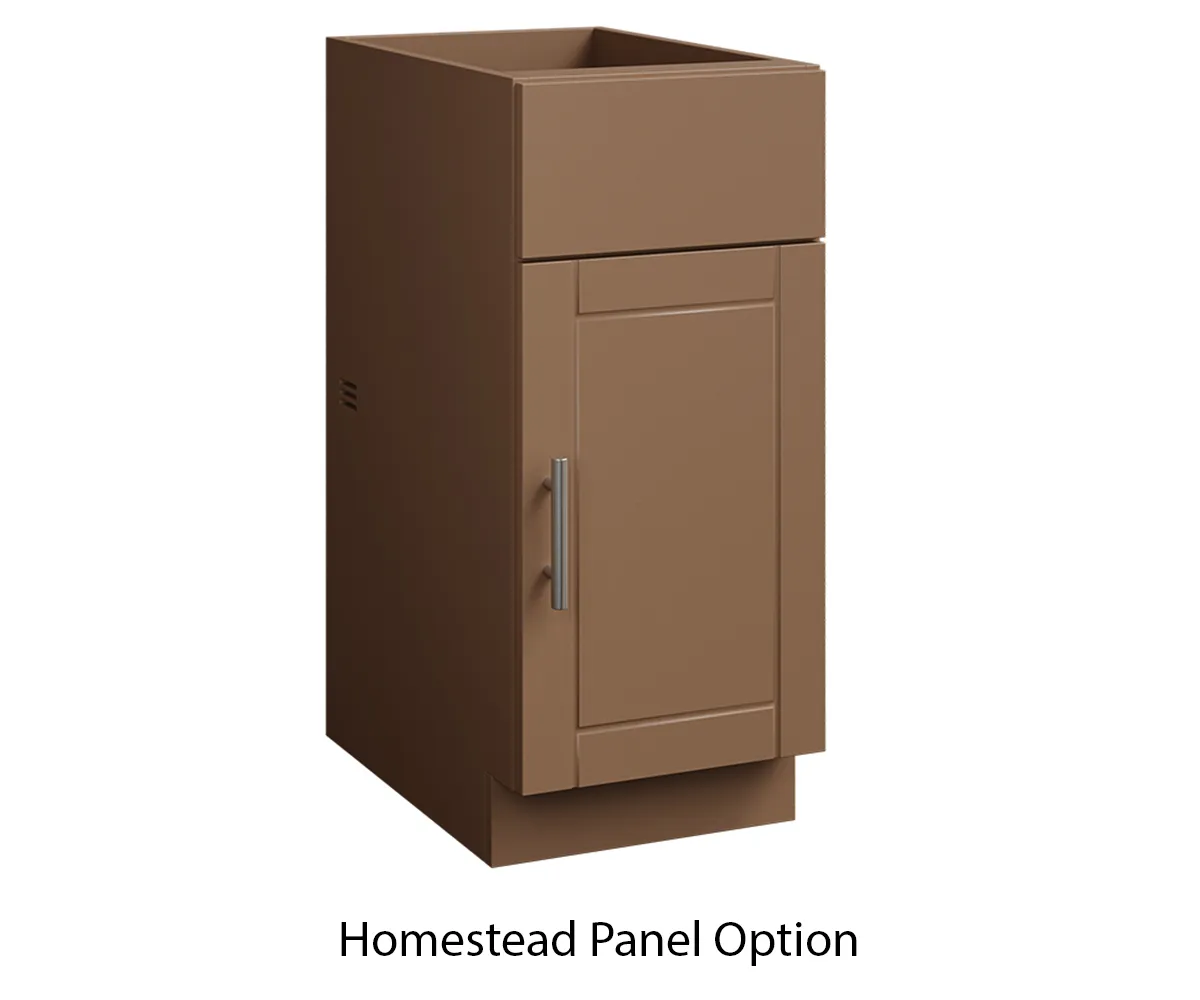 1 Door Cabinet - 9"W - Image 2