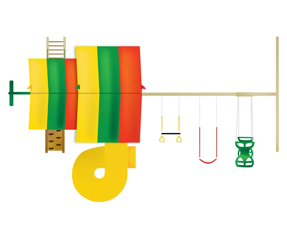 Dizzy Delight Swing Set - Image 2