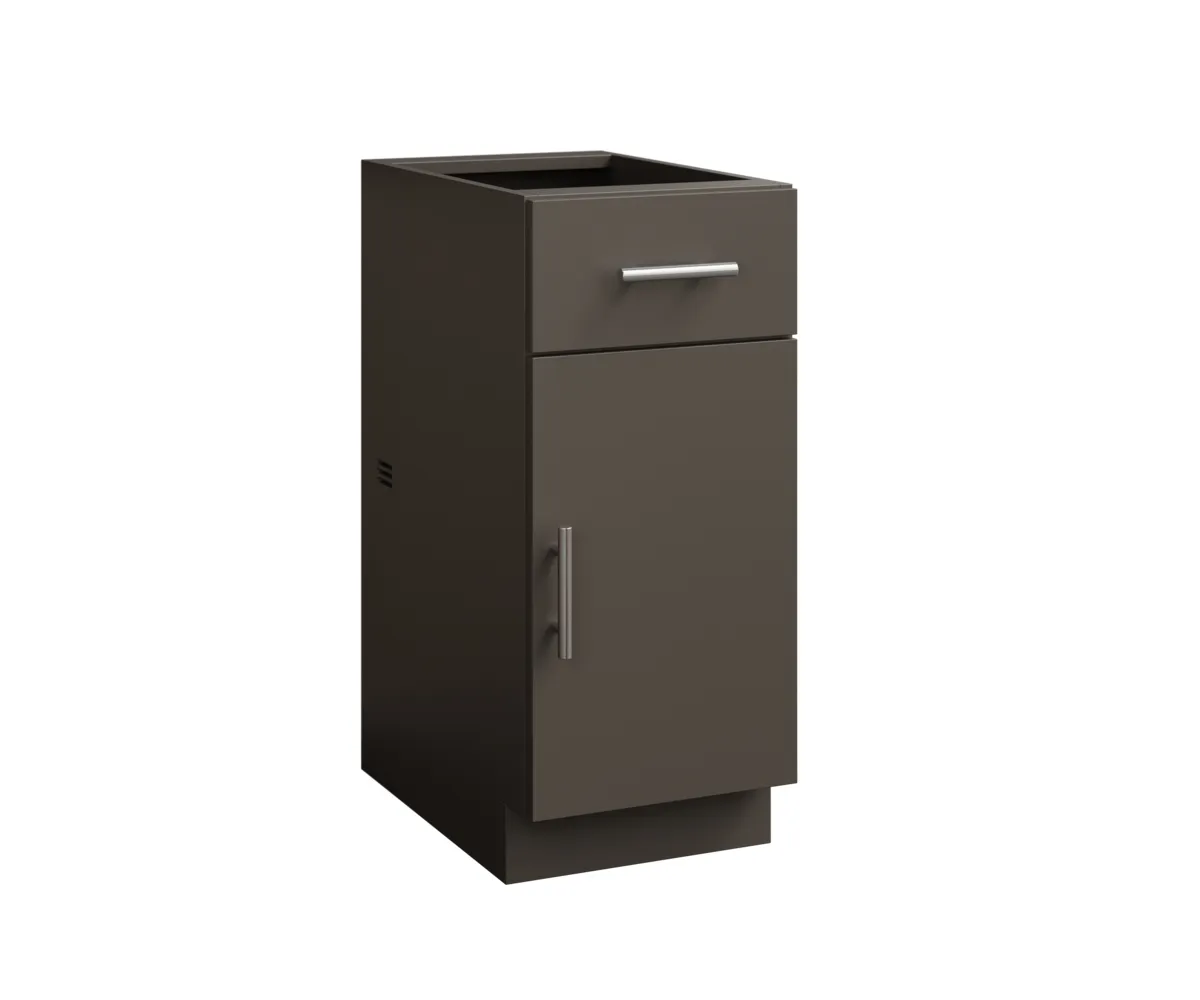 1 Drawer 1 Door Cabinet - 15"W