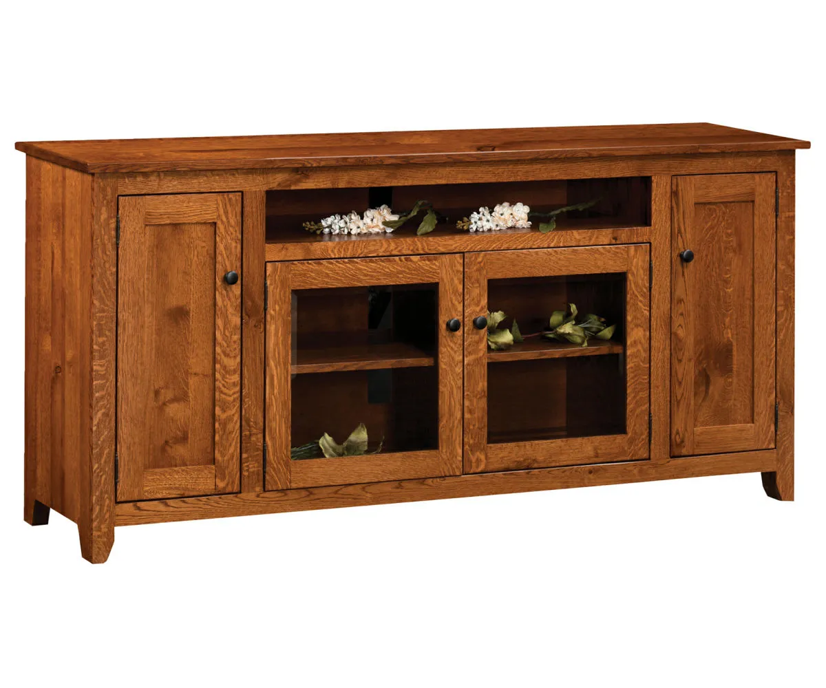 Modern Mission TV Stand - 70"W