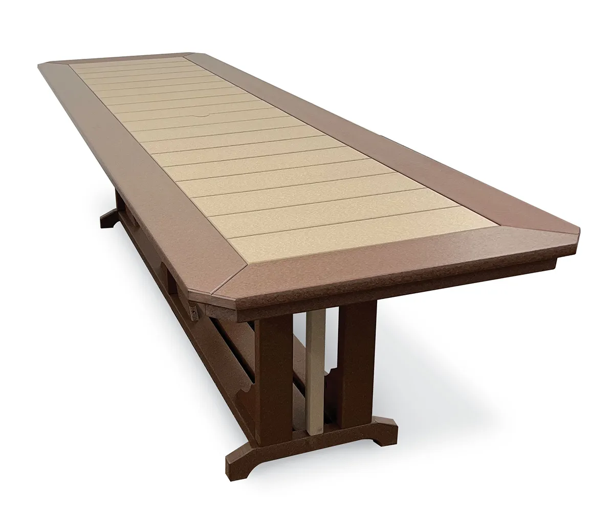 3' x 9' Mission Dining Table