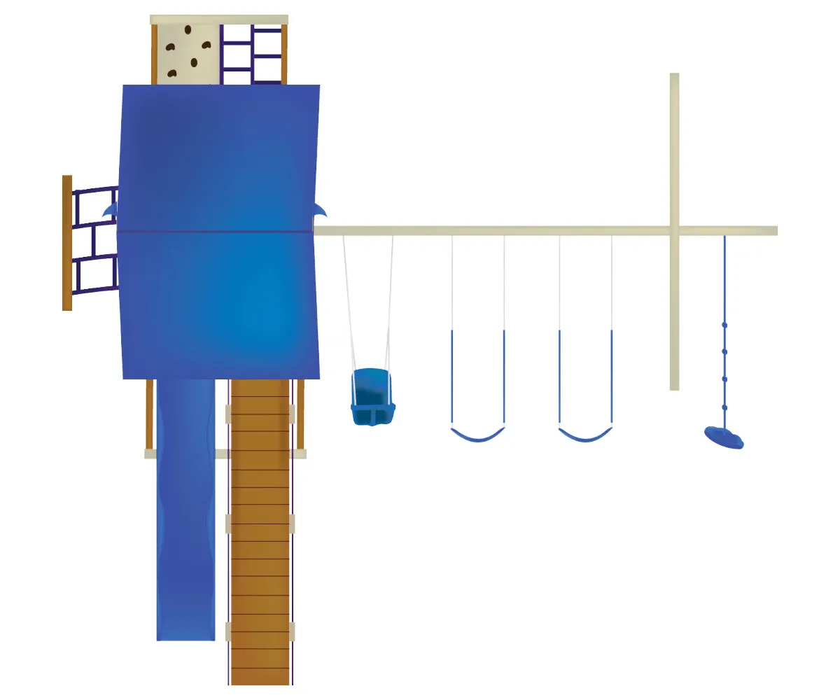 Climber's Glee Swing Set - Image 2