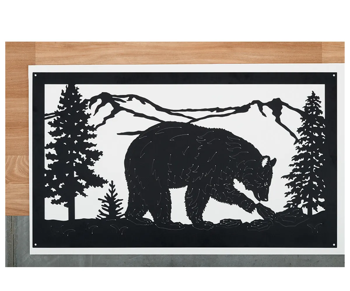 Colorado Aspen Grand Metal Art Bed - Image 3