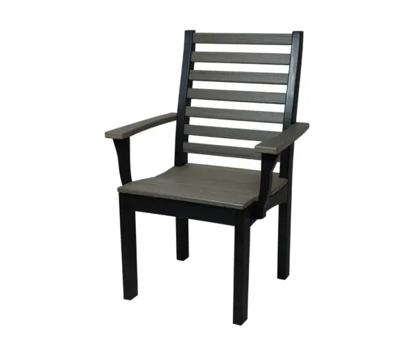 Ladder Back Dining Arm Chair