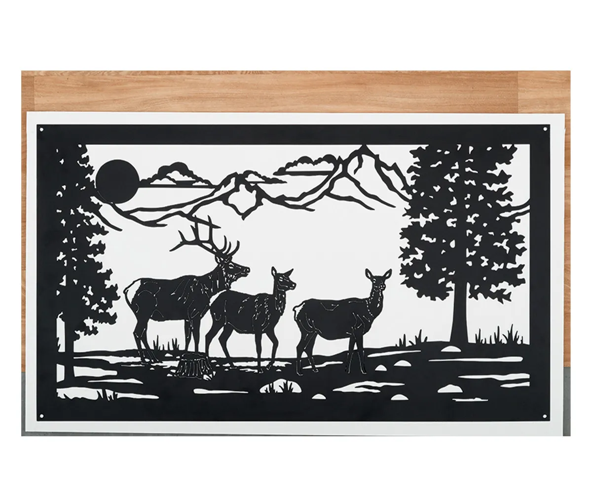 Colorado Aspen Grand Metal Art Bed - Image 4