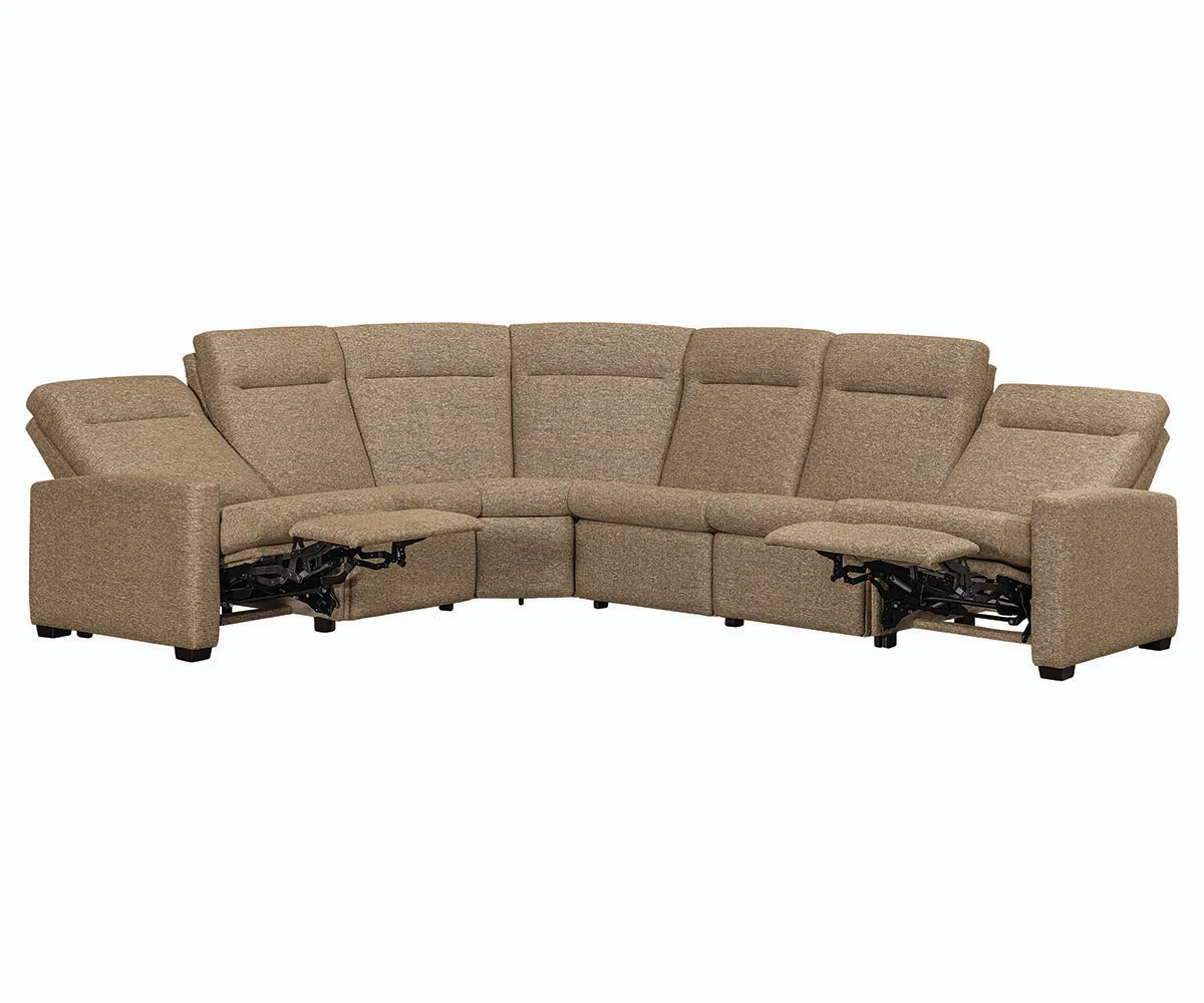Harmony Wallhugger 6 Piece Sectional - Image 3