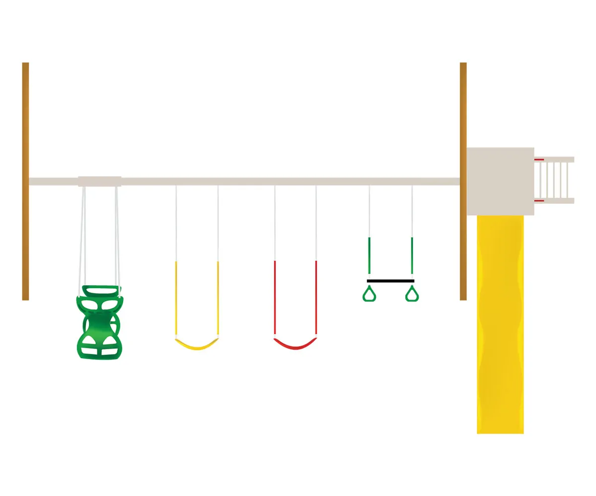 Summer's Cove Swing Set - Image 2