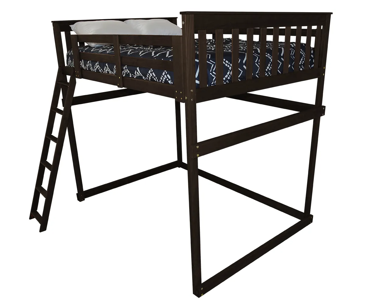 Loftbed With Side Ladder - Full