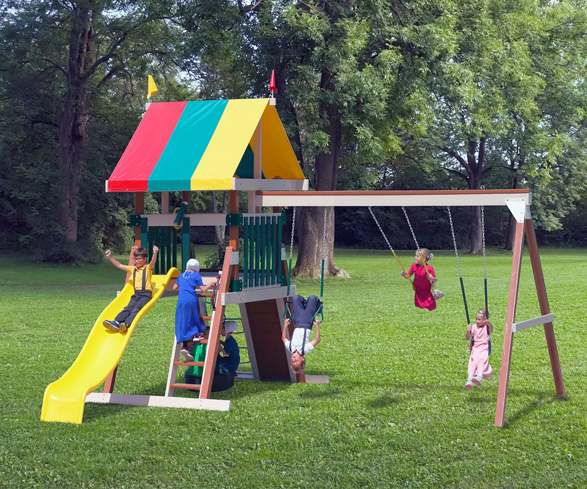 Friendly Retreat Swing Set - Image 3