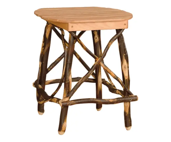 Oval End Table