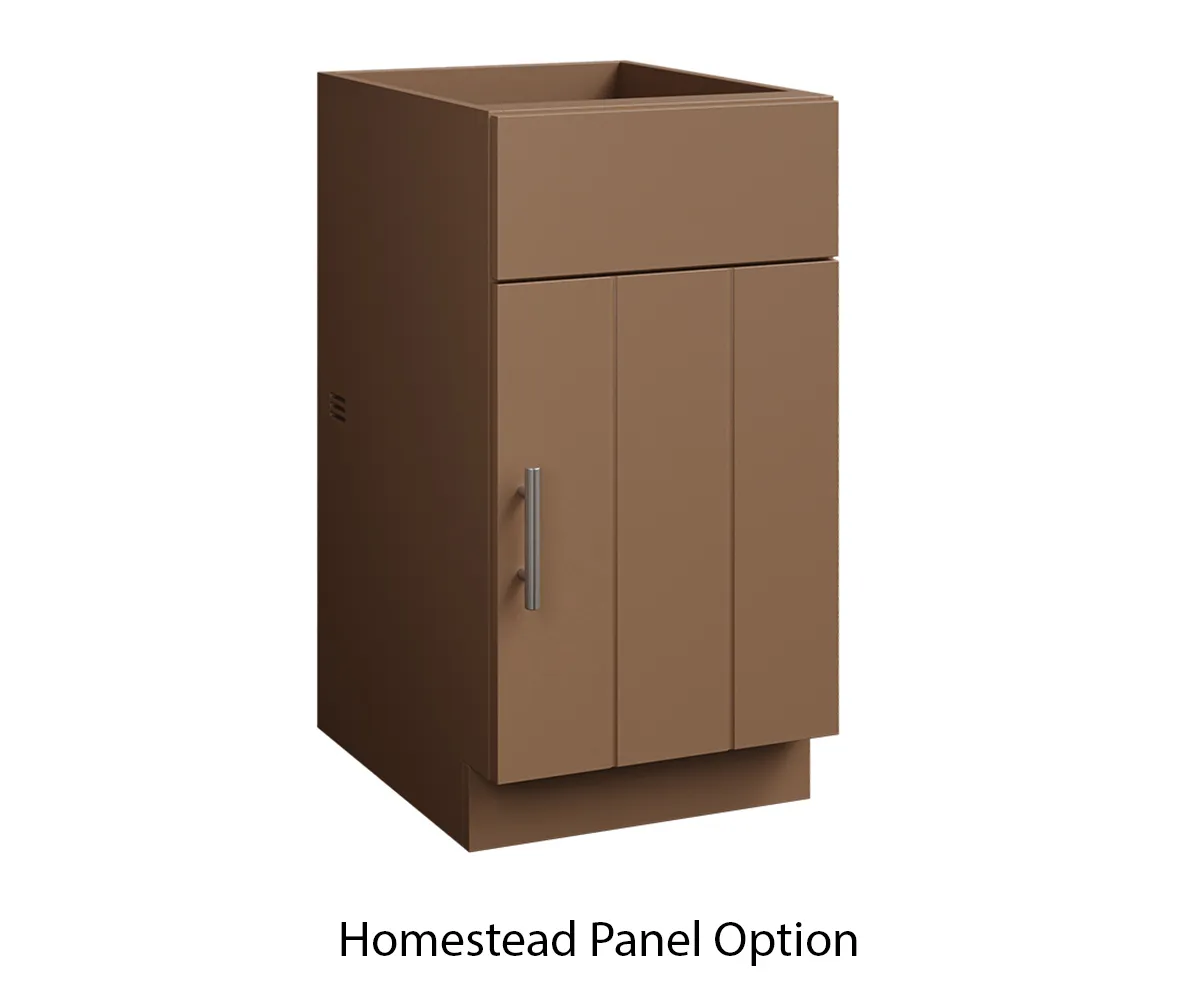 1 Door Sink Base - 18"W - Image 3
