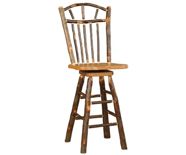 Wagon Wheel Barstool