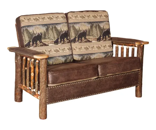 Love Seat with Padded Arms