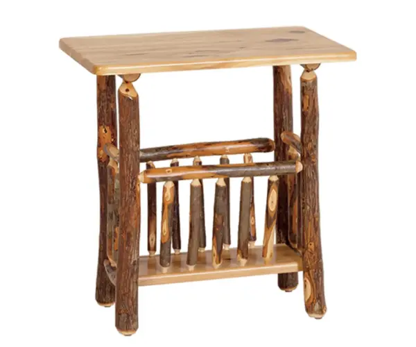 Rectangular Magazine End Table