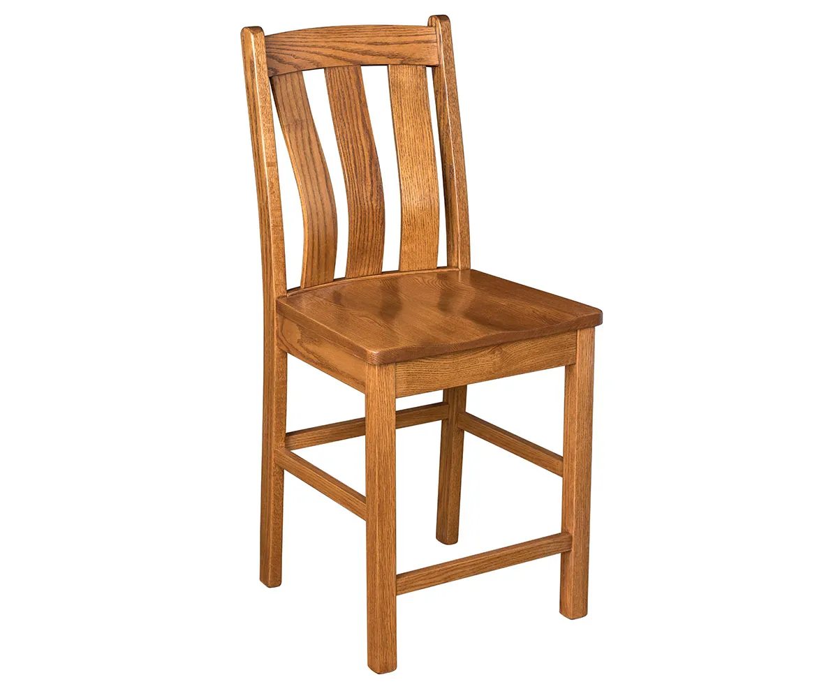 Vancouver 24" Stationary Bar Stool